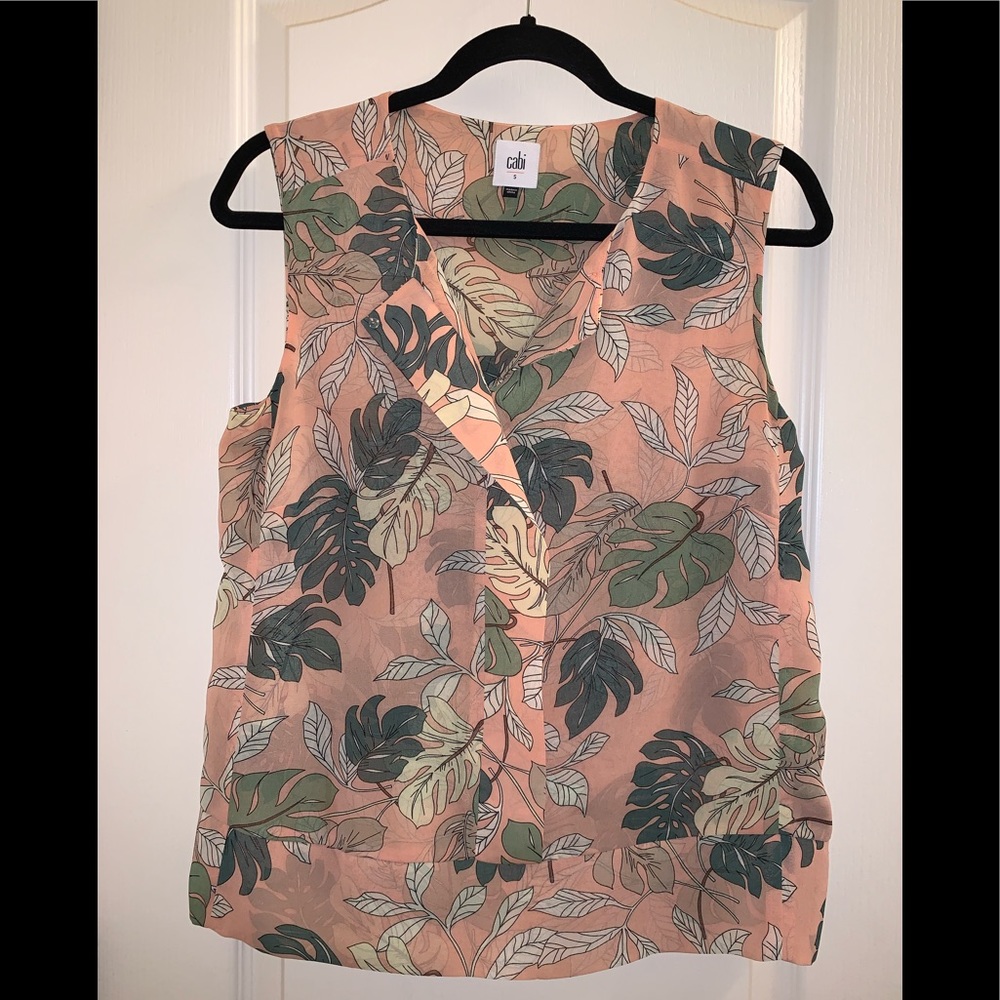 CAbi Tropical Blouse, Style# 5351 🌴
